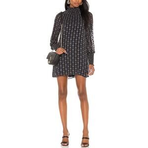 Amanda Uprichard 'Noemi' Blue Polyester Dress Size XS